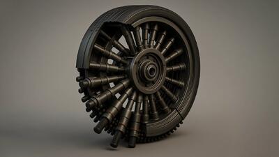 طرح انقلابی Direct-push wheel؛ بازتعریف آینده انتقال قدرت خودرو