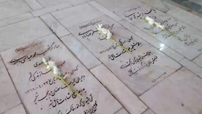 آیین «مهمانی لاله‌ها» در قم؛ غبارروبی مزار شهدا در ۹۲ نقطه استان