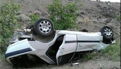 واژگونی پارس در تربت حیدریه منجر به آسیب دیدگی هفت نفر شد