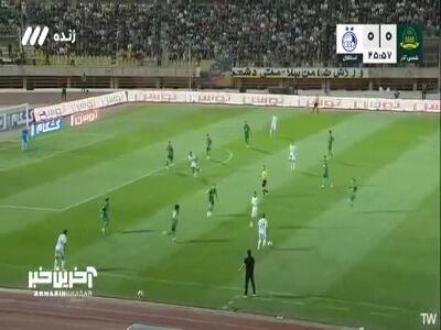 دغاغله مانع گلزنی مهاجمان استقلال شد