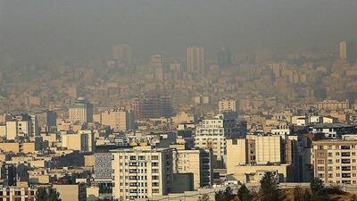 هوای تهران در آستانه آلودگی