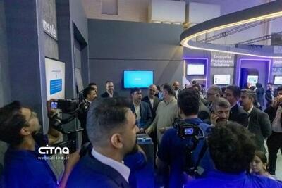 بازدید مدیرعامل همراه اول از نمایشگاه الکامپ 1404