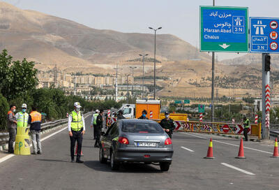 محدودیت تردد در آزادراه تهران–شمال امروز جمعه ۴ مهر ۱۴۰۴