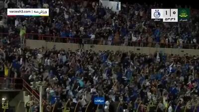 ببینید| گل اول استقلال به شمس آذر با شلیک مهران احمدی