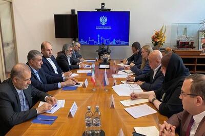 دیدار رئیس سازمان انرژی اتمی ایران با وزیر انرژی روسیه