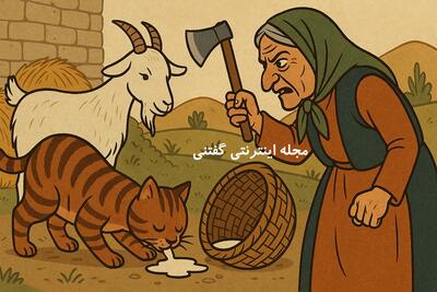 حکایت پیرزن و گربه دم بریده اش | گربه ای که به دنبال دم گمشده اش سفری پر ماجرا را آغاز کرد!