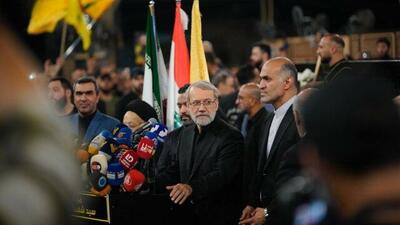 لاریجانی در مراسم سالگرد شهادت رهبران مقاومت شرکت می‌کند
