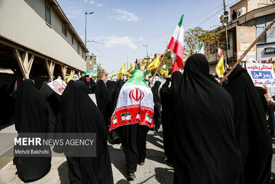 راهپیمایی «جمعه خشم و نصر» در قم