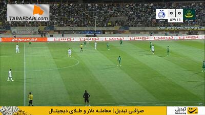 گل دیدنی مهران احمدی به شمس آذر قزوین (شمس آذر قزوین 0-1 استقلال) - پارس فوتبال