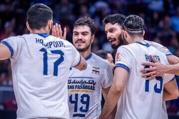 ثبت یک آمار منفی برای والیبال ایران علی رغم کسب جایگاه بهتر - پارس فوتبال