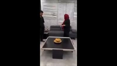 دفتر کار مجلل گیتی قاسمی؛ چیدمان فوق‌العاده خوشرنگ با دکور مدرن