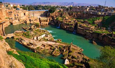 گردشی به جاهای دیدنی شوشتر و سازه های آبی بی نظیرش