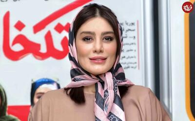 چهره ها/ تصویری از سحر قریشی در طلافروشی شاهرخ استخری