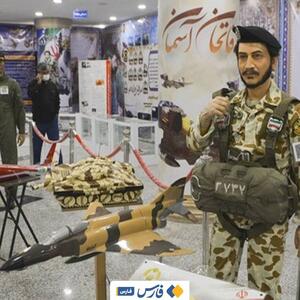 استاد روح‌الامین ۴ پرده از دفاع مقدس استان فارس را به تصویر کشید