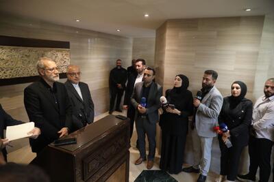 لاریجانی: آرزوی ما این است که دولت‌های منطقه مستقل و قوی باشند