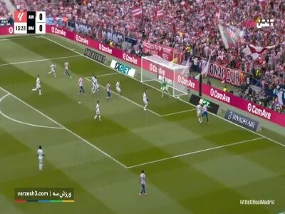 گل های دیدار اتلتیکومادرید 5 - رئال مادرید 2