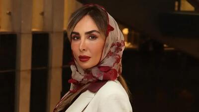 استایل شیک و رسمی ستاره اصلانی، بازیگر، در اکران مردمی «ناجورها» (عکس)