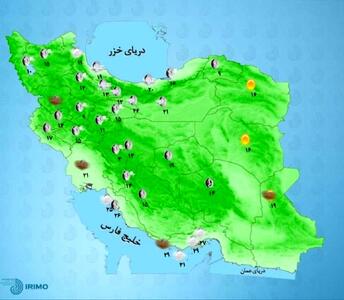 این مناطق از امشب منتظر رگبار باران باشند