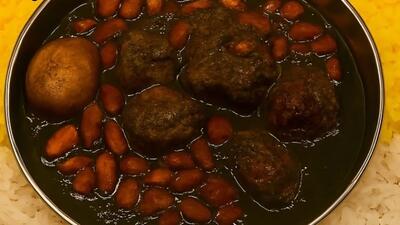 خورشت قورمه سبزی راز قورمه سبزی جا افتاده!