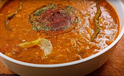 طرز تهیه خوراک لوبیا با سنگدان مرغ بسیار خوشمزه؛ غذای ساده و خوشمزه