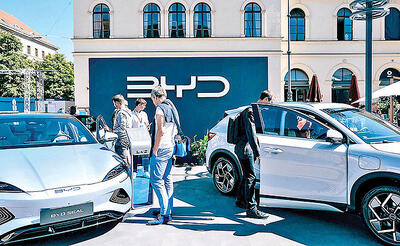 پیشتازی BYD در اروپا