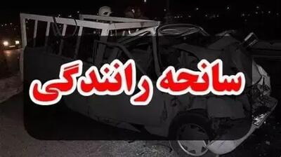 بازهم حادثه مینی‌بوس کارگران/ ۴ کارگر زن مصدوم شدند