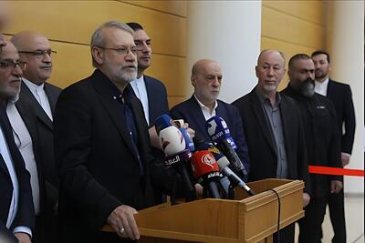 لاریجانی: حزب‌ الله یک جریان اصیل در لبنان و جهان اسلام است