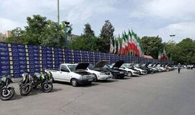 کشف ۲۵۲ خودرو در طرح سراسری کشف خودروهای مسروقه