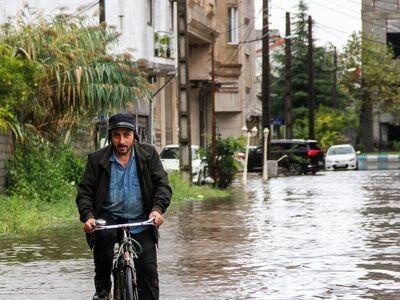 آستارا با ۱۰۰ میلی‌متر رکورددار بارش‌های پاییزی/ ویدئو