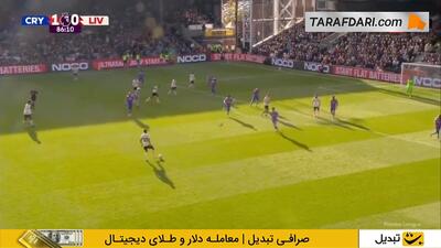 گل فدریکو کیه زا به کریستال پالاس (کریستال پالاس 1-1 لیورپول) - پارس فوتبال