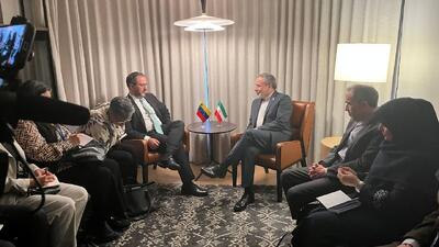 دیدار وزیر امور خارجه جمهوری اسلامی ایران با وزیر امور خارجه ونزوئلا | شفقنا، آخرین اخبار ایران و جهان