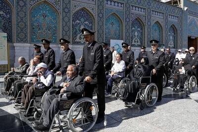گردهمایی هزار نفر از سالمندان کشور در حرم امام رضا (ع) (۵ مهر ۱۴۰۴)