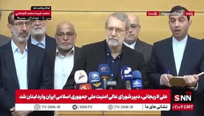لاریجانی: برای همه روشن شده که رژیم صهیونیستی به هیچ کشوری رحم نمی‌کند/ حادثه قطر این را به خوبی نشان داد
