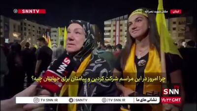 اگر سیدحسن و حزب‌الله را رها کنیم دینمان را رها کرده‌ایم