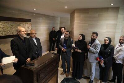 لاریجانی: برای همه شرایط آماده‌ایم| لزومی ندارد آمریکا خود را قیم مردم لبنان بداند