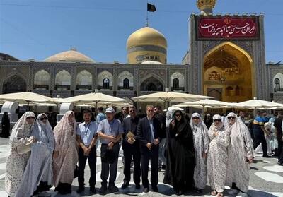 میزبانی حرم مطهر رضوی از زائران 98 کشور جهان درسال گذشته - تسنیم