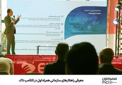 معرفی راهکارهای سازمانی همراه اول در الکامپ تاک - تسنیم