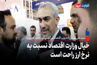 خیال وزارت اقتصاد نسبت به نرخ ارز راحت است