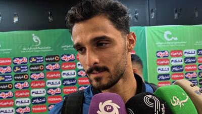 گوهری: بازیکن استقلال تحت تاثیر جو هواداری قرار گرفته بود