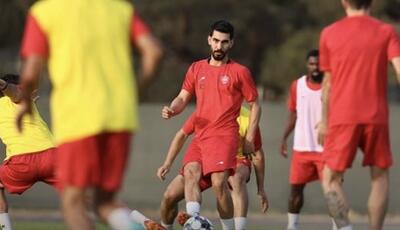 بازیکن پرسپولیس همچنان دور از میادین