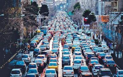 افزایش ۳۰ درصدی ترافیک تهران