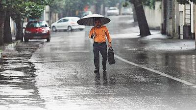 گیلان درگیر بارش پراکنده و رطوبت شدید