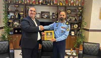 دیدار رئیس انجمن موی‌تای با رئیس اداره تربیت‌بدنی کل ارتش