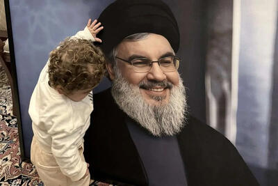 ابراز ارادت و دلتنگی بانوی لبنانی برای شهید سید حسن نصرالله