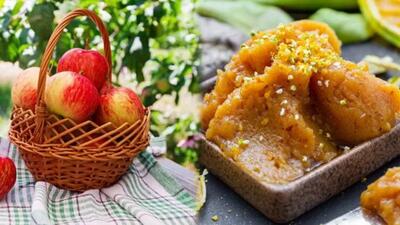 طرز تهیه حلوای سیب؛ خوش‌عطر و متفاوت برای عصرهای پاییزی