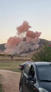 حمله هوایی اسرائیل به منطقه حومین الفوقا در جنوب لبنان