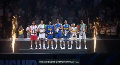 اعلام تیم رویایی والیبال قهرمانی جهان؛ کدام ستاره MVP شد؟