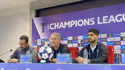 نشست خبری اسکوچیچ قبل از بازی با الوحده