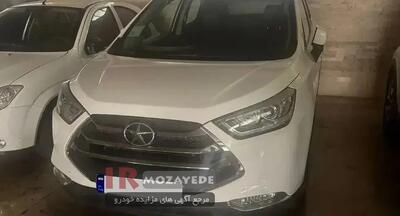 حراج 200 میلیون زیر قیمت خودرو جکS3 اتومات مدل 1401 (مصادره ای دولت) /سنددار مدارک کامل