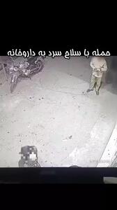 پلیس قم شرور قمه‌کش را در صحنهٔ جرم زمین‌گیر کرد